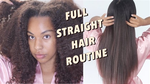 Curly to sleek: My ultimate hair straightening routine with Aveda