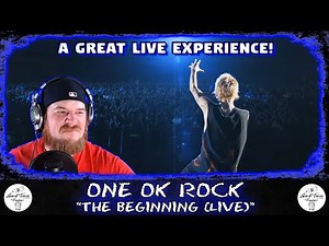ONE OK ROCK 🇯🇵 - The Beginning (LIVE from 'Eye of the Storm' Japan Tour) | AMERICAN RAPPER REACTION!