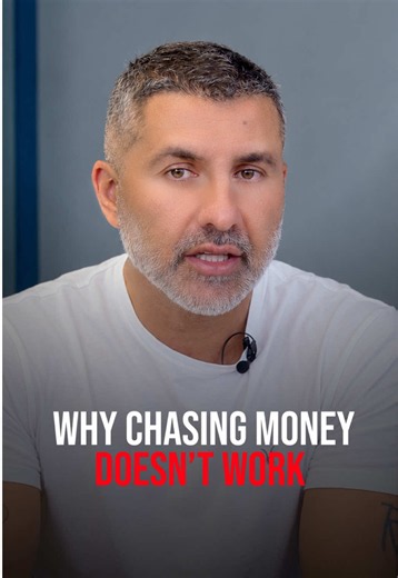 Focus on your passion not essentially money