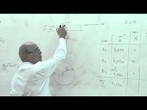 Vector Statics - Distributed loads, centroid of a volume (18 of 20)