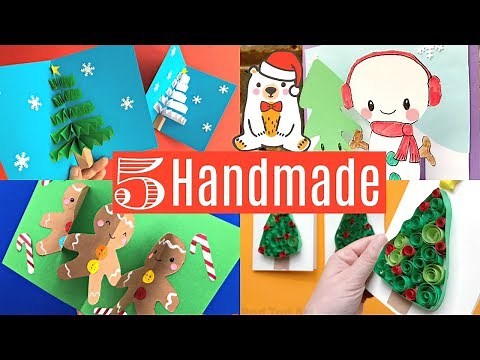 Handmade Christmas Card Projects - 3d Pop Up Cards