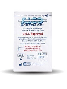 Alco-Screen 02 Alcohol Test Strips
