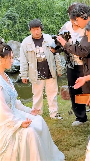 The rain scene you see in historical dramas #behindthescenes