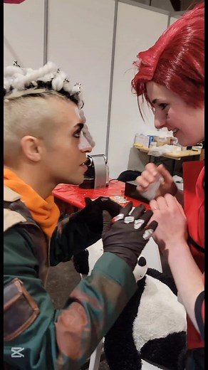 Jinx and Ekko Cosplay Dance from Arcane