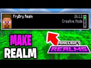 How To Make Minecraft Java Realm! - Tutorial