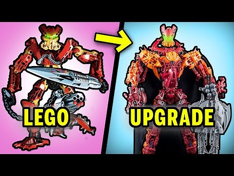 Using JALLER's LEGO Parts To Build Bionicle MOCs
