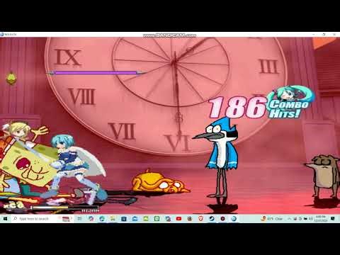BFB M.U.G.E.N Battle 293: Team SpongeBob vs Team Mordecai