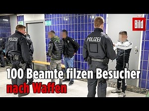 Razzia auf der Reeperbahn: Grosseinsatz der Bundespolizei