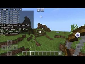 Minecraft pe- mit pfeil und bogen tnt oder blitze verschießen!!!! Deutsch