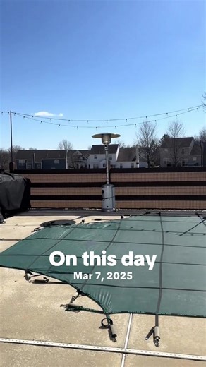 Flu Recovery and Pool Progress: Backyard Vibes