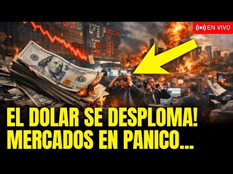EL DÓLAR SE DESPLOMA ¡WALL STREET ENTRA EN PÁNICO! LA FED ¡NO SABE QUE HACER!
