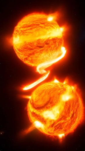 What Happens When Stars Collide? 😱 #shorts