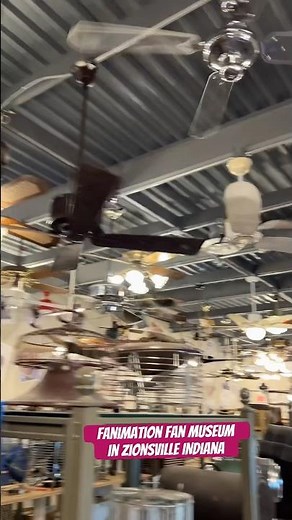 Tons of Ceiling Fans at the Fanimation Fan Museum in Zionsville IN