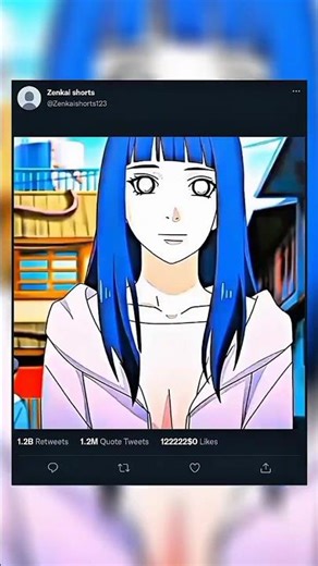 NARUTO SAW HINATA'S WATERFALL DANCE 😮😈#Naruto#HinataHyuga #NaruHina#NarutoShippuden #AnimeShorts#fyp