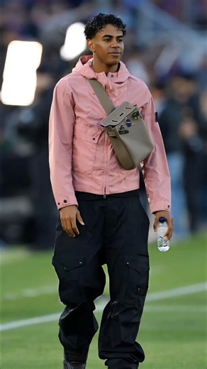 STARS OUTFIT pt.382 Lamine Yamal outfit at El Clasico: Barcelona vs Real Madrid in Barcelona 2026