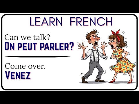 French Dialogue between 2 (two) friends | Learn French | appredre le francais | easy french