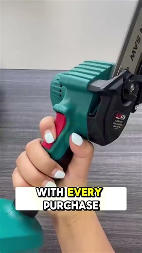 CutMaster™ — Portable Battery-Powered Chainsaw for Garden & DIY 🌳🔋