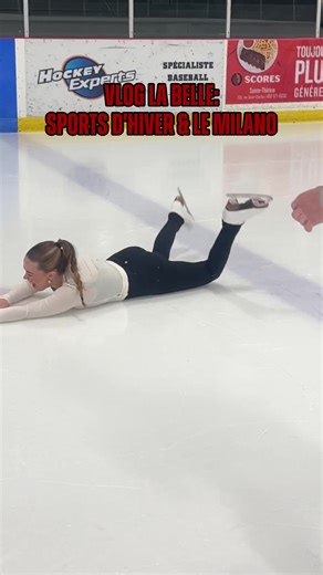 Puisqu’on a un super menu Milano qui vient d’arriver dans nos restos pour les Jeux d’hiver, j’ai décidé d’aller tester des sports d’hiver afin de vous faire découvrir tout ça avec des professionnels‼️ On commence avec le patinage artistique… oh la la😅 La gang, regardez jusqu’à la fin pour découvrir mes skills et notre burger et peut-être me voir en compétition bientôt🇮🇹⛸️ -La Belle
