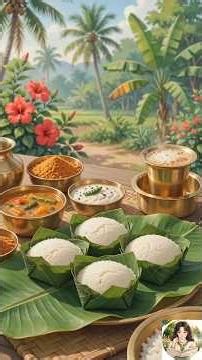 She Made Idli in Banana Leaf Cups 🌿 South Indian Village Breakfast ASMR.
