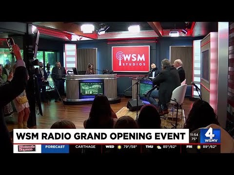 WSM Radio unveils new studio