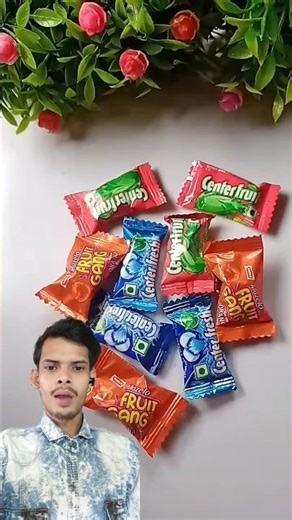Center Fruit Flavor Explosion! 🍎🍓🫐