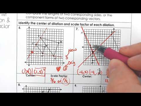 Finding the Center of Dilation