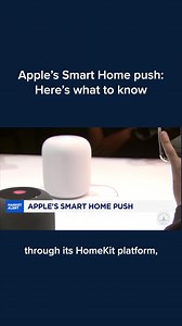 CNBC’s Steve Kovach discusses Apple’s Smart Home push. Watch more: cnb.cx/4gM1k4k | CNBC