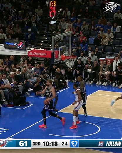 112K views · 585 reactions | Quick hands 爐 | Oklahoma City Thunder | Facebook