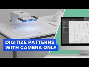 Convert paper patterns to digital format using only your camera: Acuuscan - tutorial