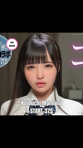 Japan Rumor on Instagram: "Koibuchi Momona brings quiet confidence and mystery in START-375 — a story that pulls you in from the first glance."