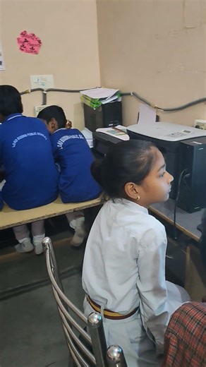 our computer lab 🧑‍💻🖥️🖨️‪@Indianeducation1234‬