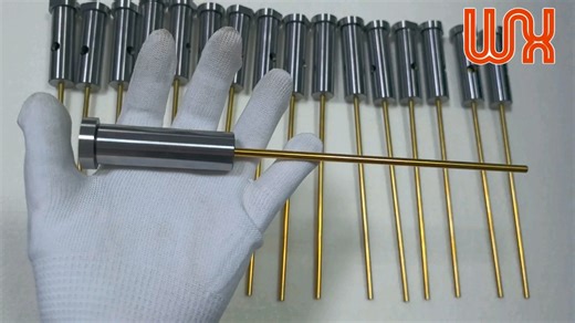 CNC Machined Customizable  Hot Runner SKH51 Needle Valve Pin Gate Bushing