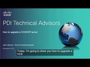 Cisco VCS Server Upgrade Procedure