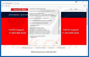 Login Security Alert Scam