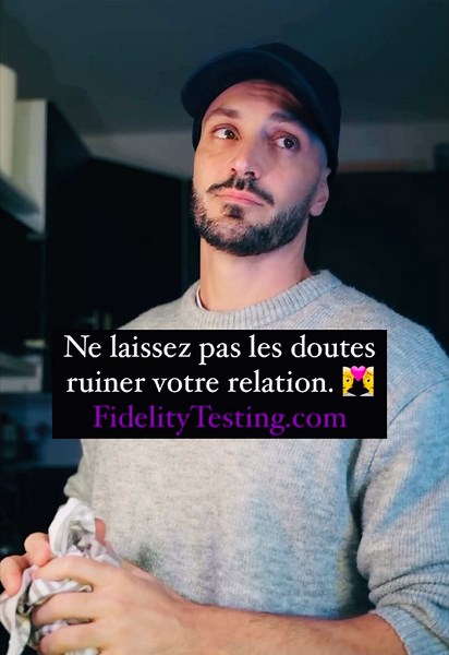 💏 La fidélité est un choix. Assurez-vous que le vôtre est réciproque avec FidelityTesting.com. 🕵️‍♂️ Suivez-nous et contactez-nous pour plus d’informations !” #CoupleGoals #AmourAuthentique #ConfianceMutuelle #TestDeFidélité #FidelityTesting