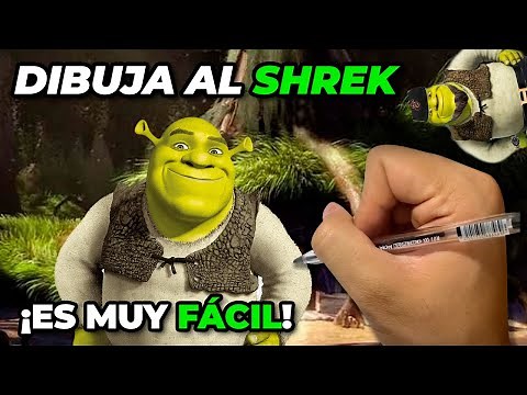 Aprende a DIBUJAR a SHREK FÁCIL| Tutorial de dibujo
