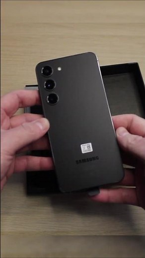 Unboxing Samsung Galaxy S23 Phantom Black!