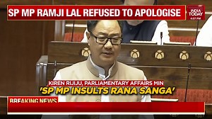 Uproar in Parliament over Rana Sanga remark. India Today's Samarth Srivastava shares latest updates #ITVideo #Parliament #RanaSanga #Politics | India Today