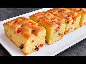 Easy Fruit Cake Recipe - Soft, Buttery & Delicious!