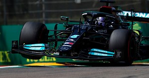 Hamilton tops Perez for Imola pole | RACER