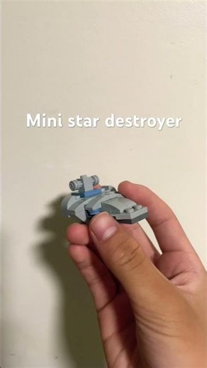 Mini Lego star destroyer
