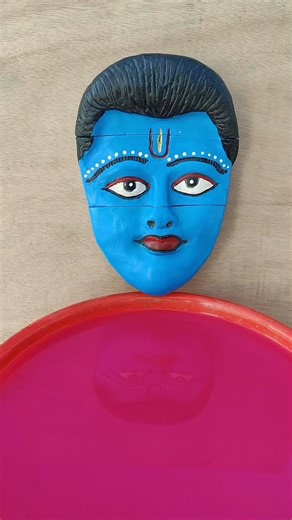 ru ru Rajasthani song🔥hu ru ru song🚩Krishna statue making at home🙏A laddu gopal#art🙏