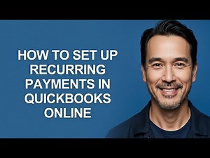 How To Set Up Recurring Payments In Quickbooks Online - KevinHowTo
