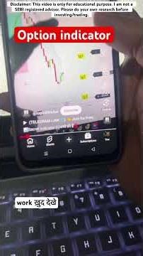 Option indicator 📊 for day trading