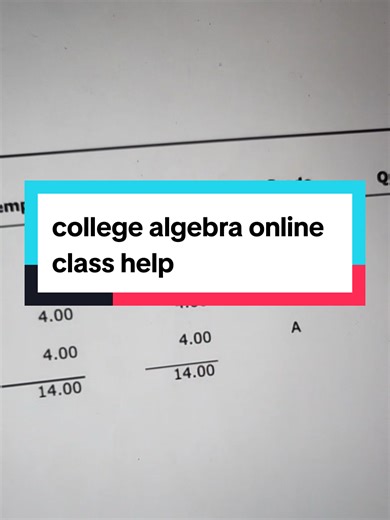 college algebra online class: score an A on your algebra online class #CollegeAlgebra #AlgebraHelp #MathTok #MathHelp #MathStudy