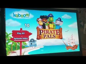 ￼Opening to Kaboom entertainment pirate pals DVD