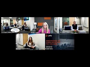 Poly Studio X50 and Zoom Rooms Smart Gallery Demo