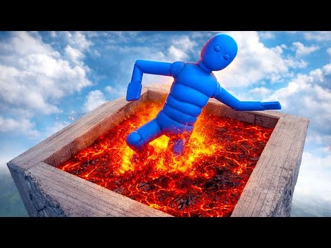 Extreme Magma vs Ragdolls Insane Euphoria Physics Test