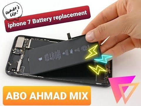 iphone 7 Battery replacement تبديل بطارية ايفون ٧