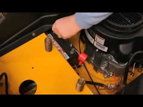 How to Change the Gas on a Cub Cadet Zero Turn Riding Lawn Mower
